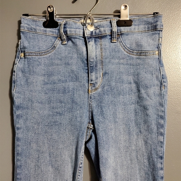 Free People High Rise Jeans Medium Wash Size 26 Regular - Picture 2 of 6